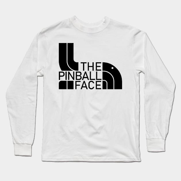 The Pinball Face Long Sleeve T-Shirt by Uwantmytees